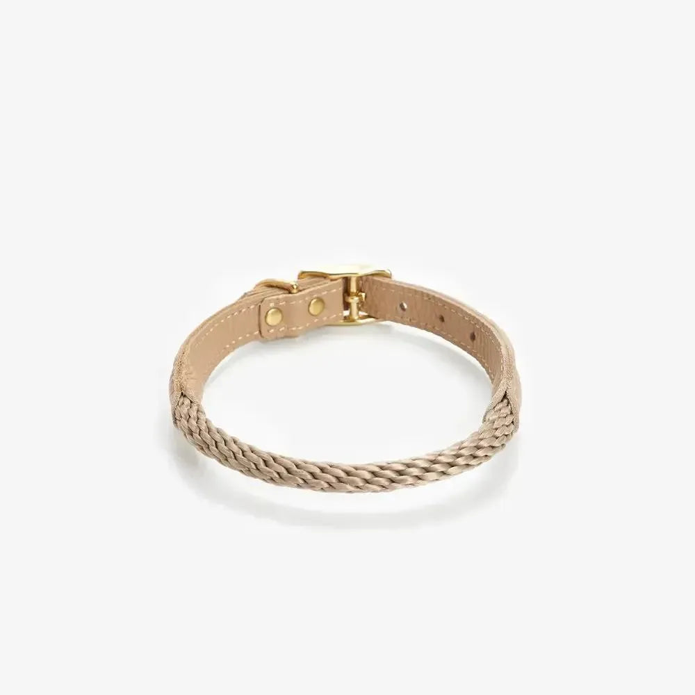 Obroża dla psa ze sznurkiem "Caviar Terra"