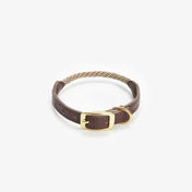 Obroża dla psa ze sznurkiem "Caviar Terra"