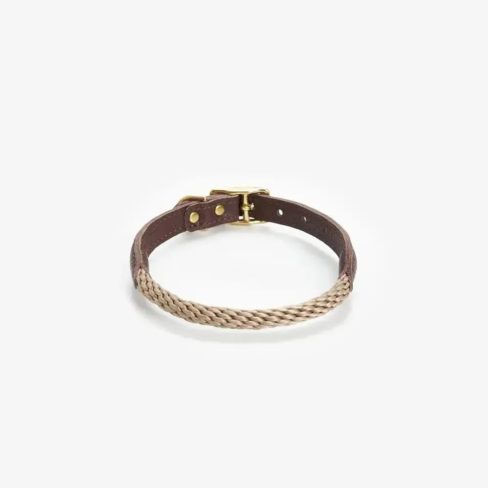 Obroża dla psa ze sznurkiem "Caviar Terra"