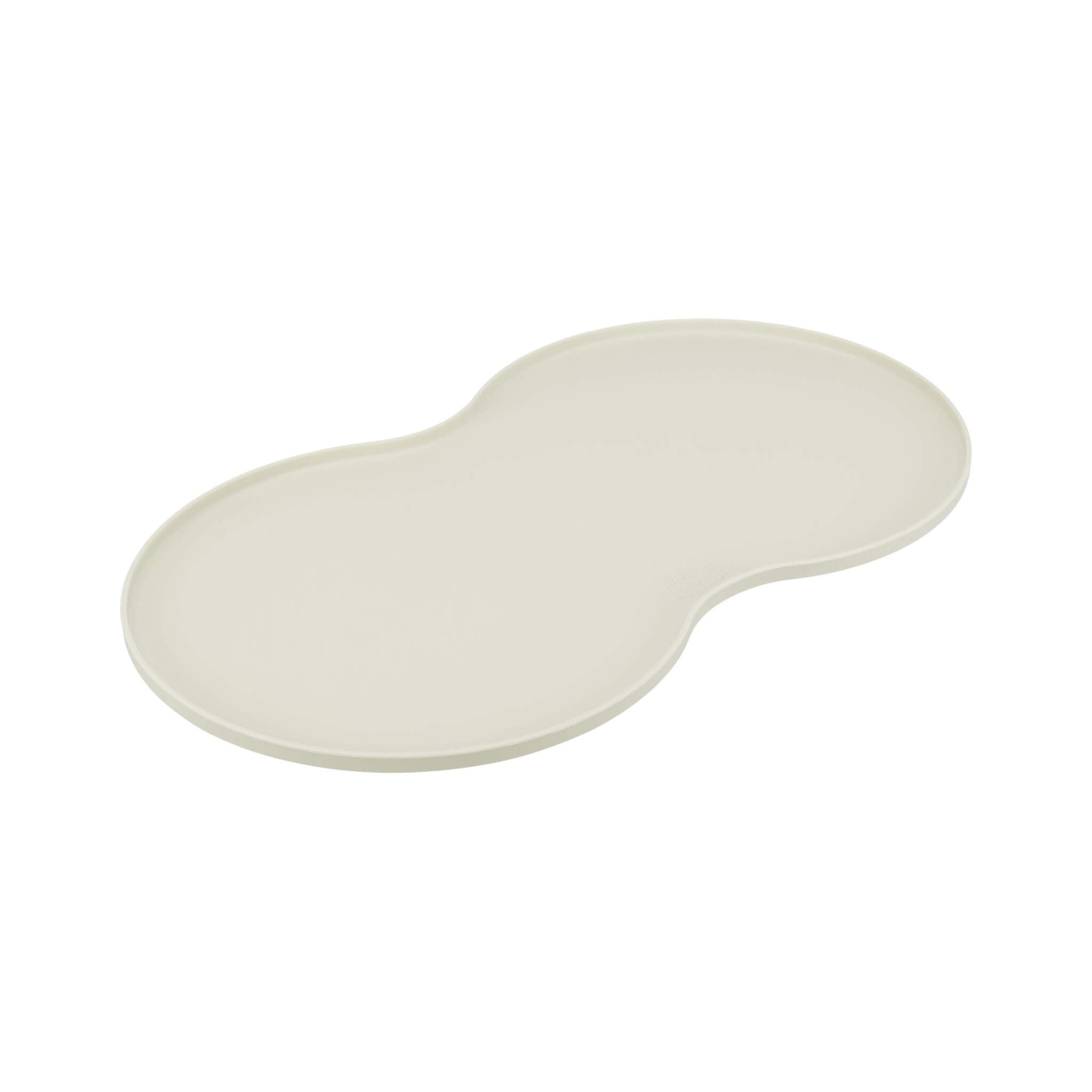 Podkładka silikonowa pod miski dla kota szara 44×27 cm