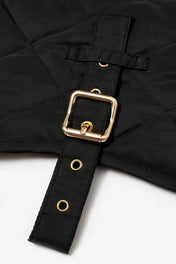 Kurtka przeciwdeszczowa dla psa w kolorze czarnym