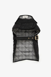 Kurtka przeciwdeszczowa dla psa w kolorze czarnym