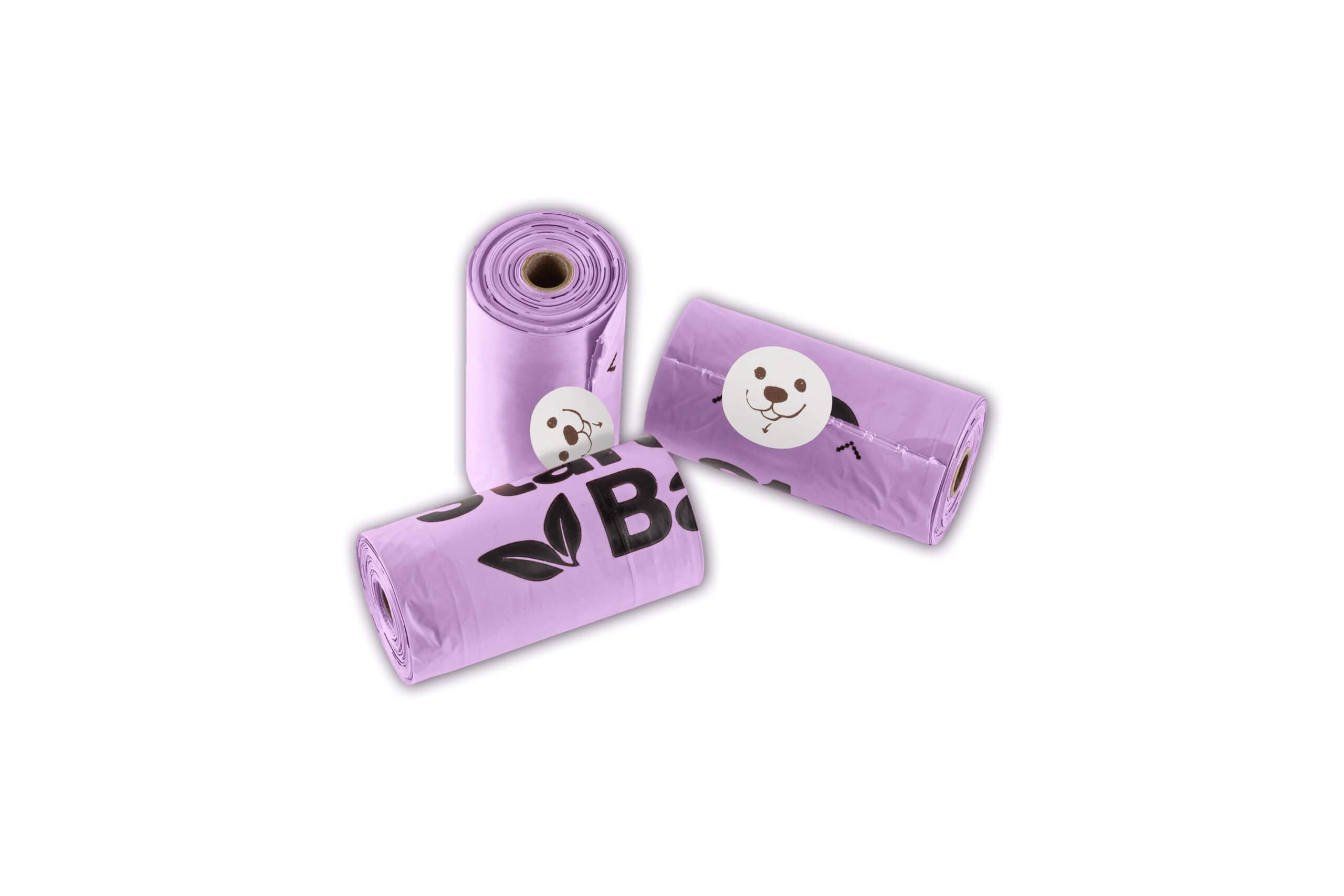 BIOworki STARCHBAG dla Kota Kompostowalne 120 szt. – Liliowe