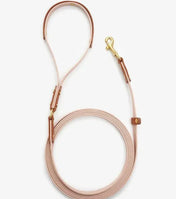 Smycz dla psa „BioThane” – w kolorze proszek z czerwienią