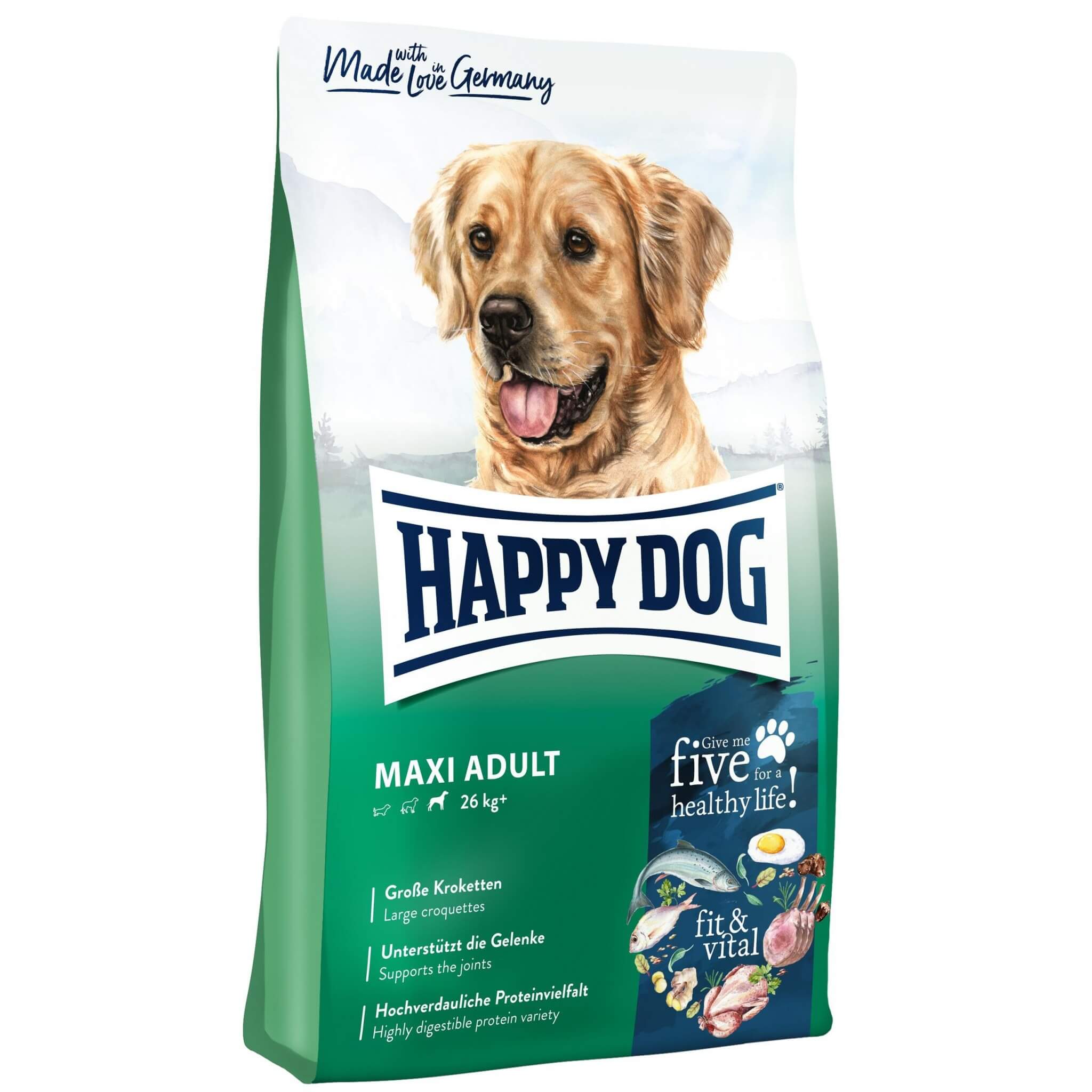 Happy Dog Maxi Adult – dla dużych psów 14 kg