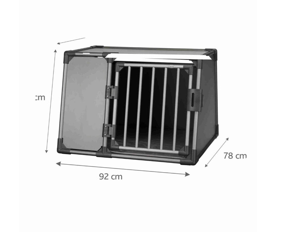 Transporter aluminiowy L do samochodu – 92 × 64 × 78 cm