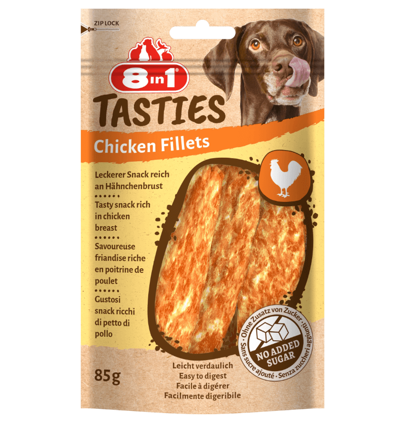 8in1 Tasties Filety z Kurczaka – przysmak dla psa