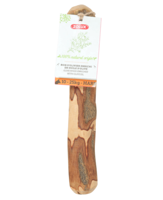ZOLUX Gryzak z drzewa oliwnego M – naturalny dla psa 10–25 kg