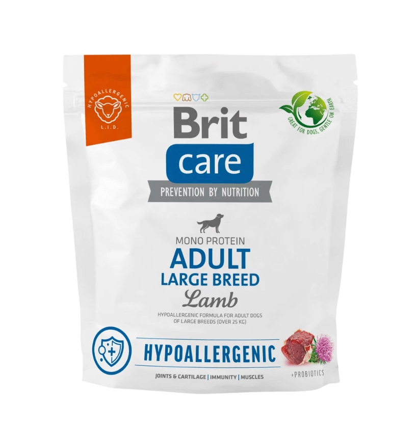 Brit Care Adult Large Lamb – dla dużych, wrażliwych psów