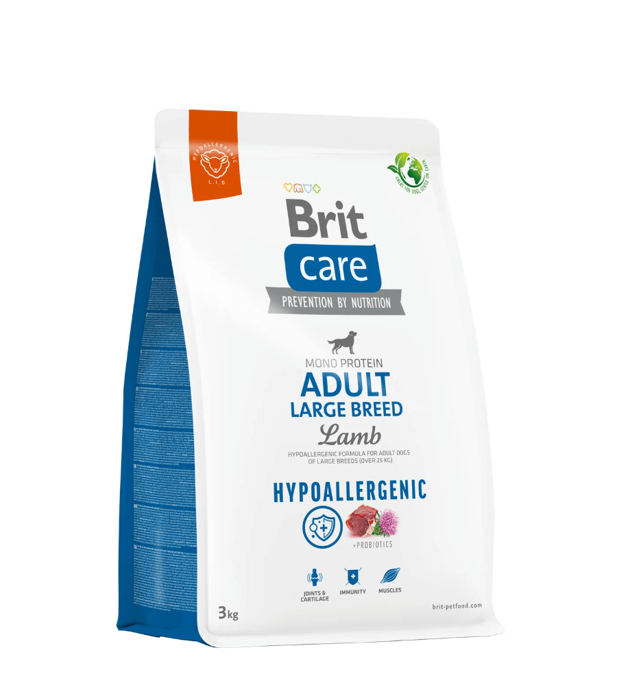 Brit Care Adult Large Lamb – dla dużych, wrażliwych psów