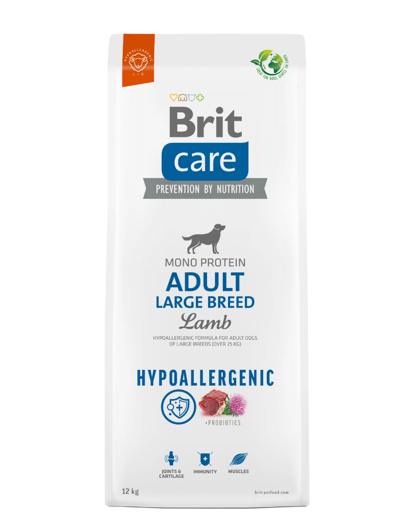 Brit Care Adult Large Lamb – dla dużych, wrażliwych psów