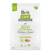 Brit Care Medium Breed – kurczak i owady, receptura eko