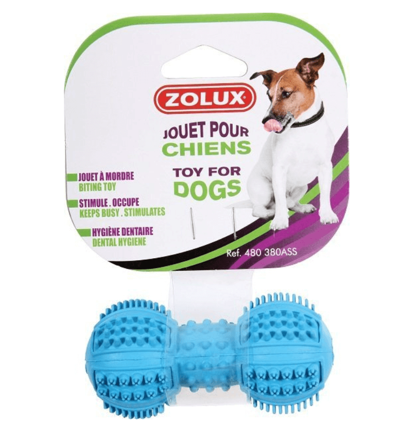 ZOLUX kauczukowa kość Dental 9 cm – higiena zębów psa