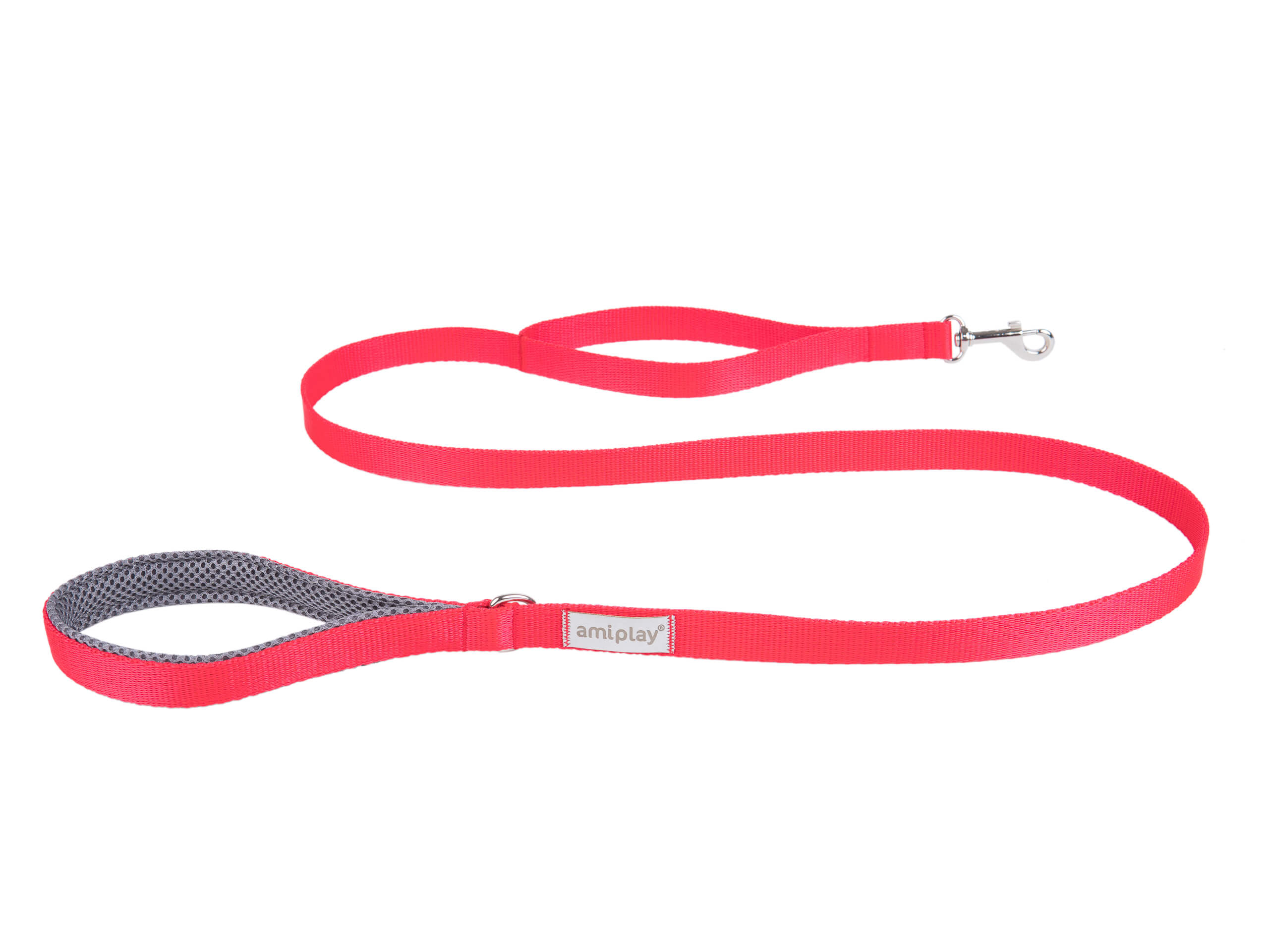 Smycz Samba Czerwony dla psa – 150 cm,rozmiary S–XL