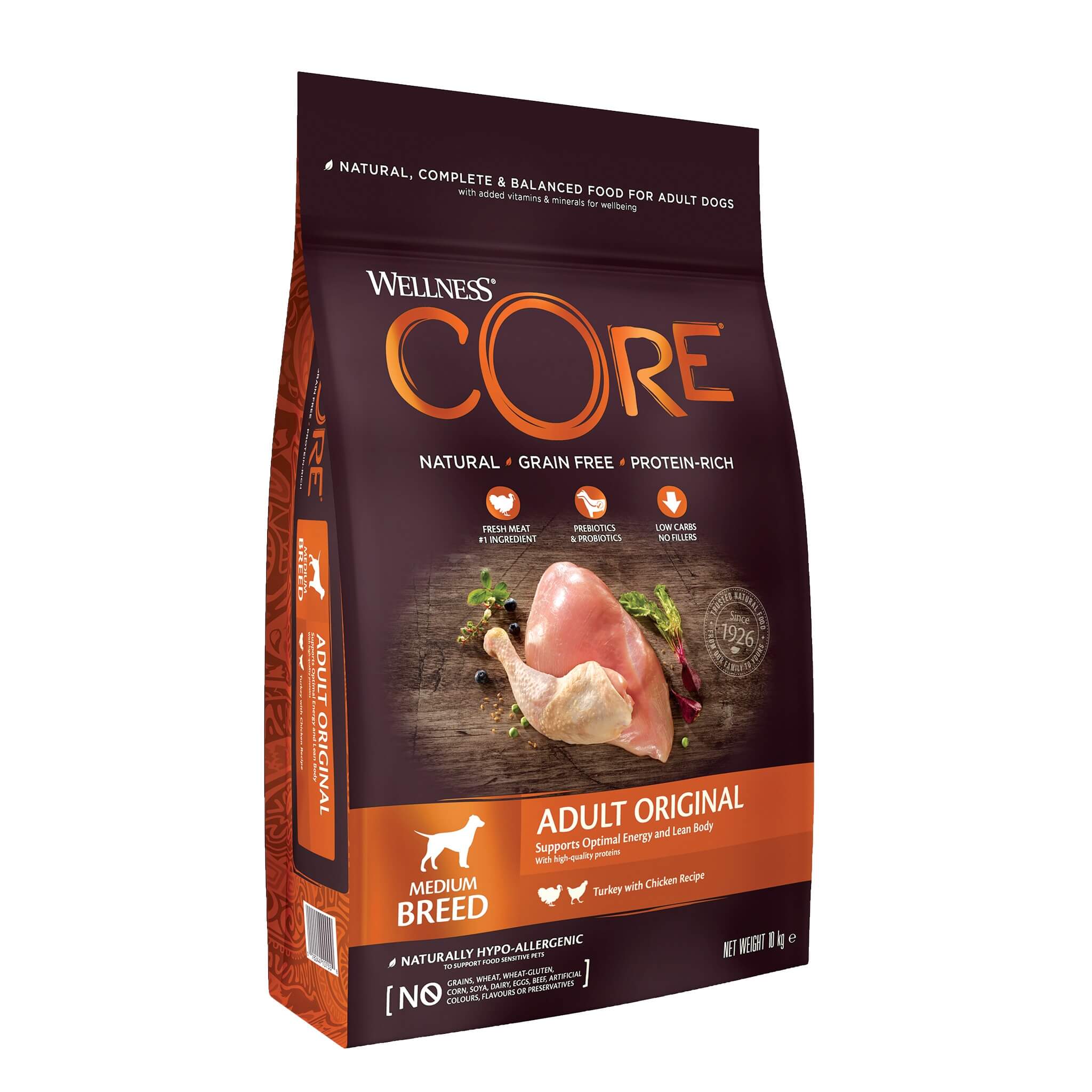 Wellness CORE Adult Original – indyk i kurczak 10 kg