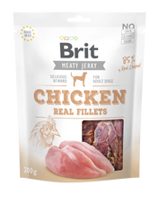 Brit Jerky Beef & Chicken – 85% mięsa dla dorosłych psów 200g