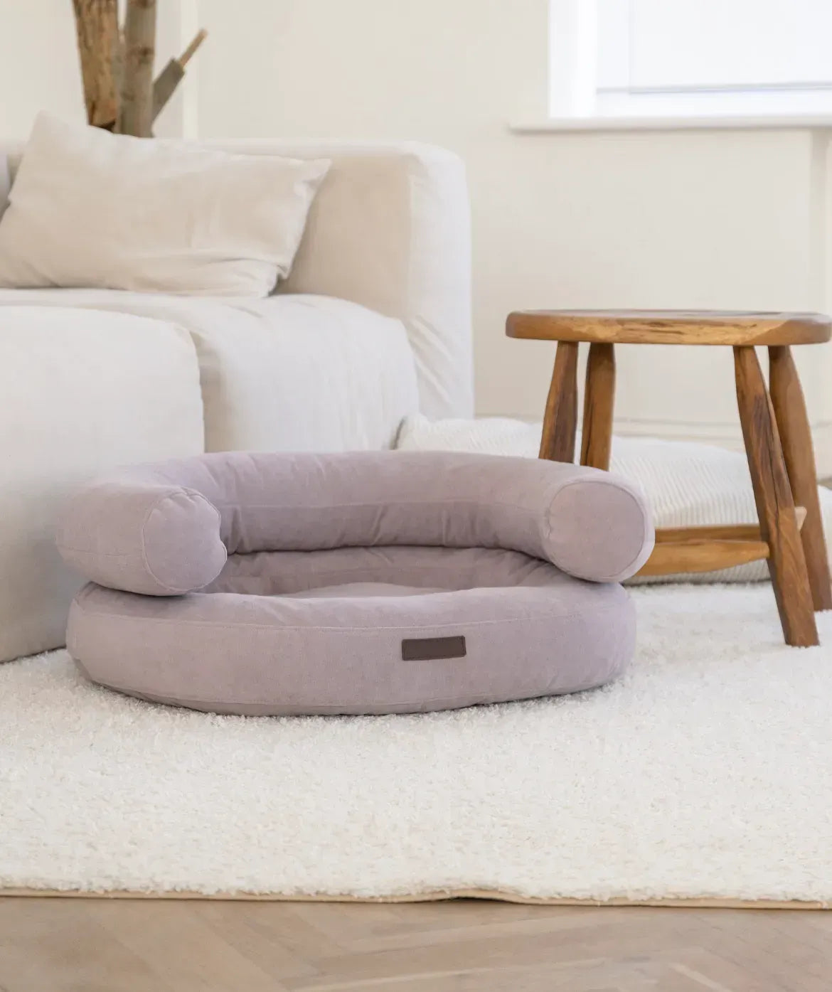 Legowisko „Marshmallow” różowe – design klasy premium i komfort bez kompromisów