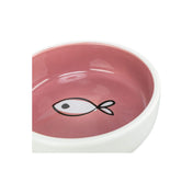 Miska ceramiczna dla kota z rybką 0,3 l Ø13 cm